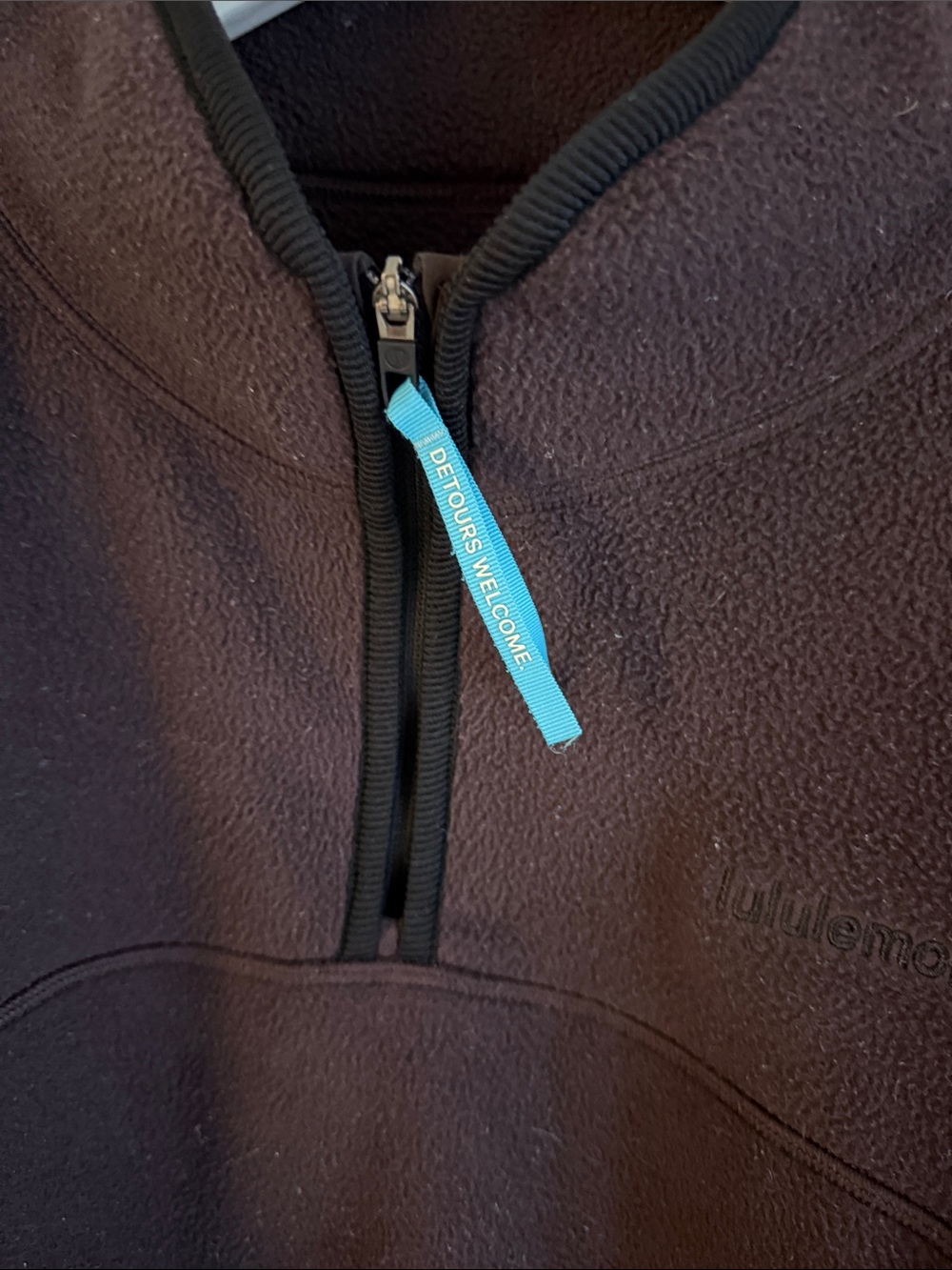 Lululemon Tumbled Fleece Half-Zip Jacket - Picture 3 of 5
